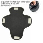 MTTD1028 Montar Transpirable Secado rápido Absorber el sudor Esponja Almohadilla para casco de motocicleta extraíble, One Size - Imagen 4