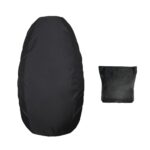Funda de cojín para motocicleta MTCZ1003, tela Oxford, ligera, duradera, a prueba de sol, aislante de calor, resistente a la lluvia, M - Imagen 2