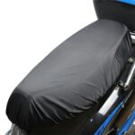 Funda de cojín para motocicleta MTCZ1003, tela Oxford, ligera, duradera, a prueba de sol, aislante de calor, resistente a la lluvia, M - Imagen 4