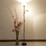 Lámpara LED de pie de doble cabezal con protección ocular para madre e hijo, lámpara de mesa Vertical para sala de estar, dormitorio, enchufe CN, 5 + 5 w