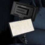Ajuste continuo LED Luz de relleno en vivo Fotografía reversible Luz suave, 10 inch - Imagen 3