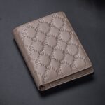 BUFF CAPTAIN 0204 Cartera horizontal y vertical de cuero para hombre Abrazadera de tarjeta de cepillo antirrobo de piel de vaca de primera capa, Luxury Gray (Vertical)