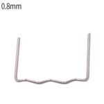 2 bolsas Auto Parachoques Reparación de plástico Máquina de soldadura Herramienta de soldadura de plástico de fusión en caliente Parche de alambre de soldadura, Estilo:, Patch 10 0.8mm