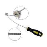Herramienta de desmontaje de tornillo inferior de aceite de caja de cambios, llave de succión magnética, herramienta de reparación de automóviles, 2 uds., Magnetic Suction Wrench - Imagen 4