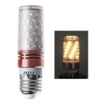 3 bombillas de vela de maíz sin parpadeo., 16W-E27  Warm Light  Home Style