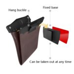 Bolsa de almacenamiento de basura para coche Pasta colgante con bolsa de basura con luz LED, Paste Red - Imagen 4