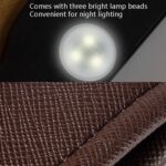 Bolsa de almacenamiento de basura para coche Pasta colgante con bolsa de basura con luz LED, Paste Red - Imagen 6
