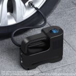 Bomba de aire eléctrica portátil multifunción inteligente para coche, estilo:, Wired With Light Pointer - Imagen 5