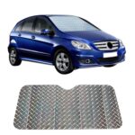 SHUNWEI 2 uds parasol para parabrisas delantero de coche protección solar de verano y tablero de sombreado de aislamiento térmico, R-3934 130x70cm (Hatchback)