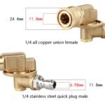 Accesorios para máquinas de limpieza de alta presión Cabezal de cepillo 240 grados Rotación 1/4 Junta viva, 240 Degrees Rotating 1/4 Live Joint - Imagen 3