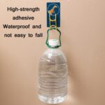 Gancho de lavabo no perforado para baño doméstico JM028, 5 uds., tabla de cortar de cocina, estante de almacenamiento colgante sin costuras, 5 PCS Little Sea Leopard - Imagen 4