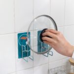 Gancho de lavabo no perforado para baño doméstico JM028, 5 uds., tabla de cortar de cocina, estante de almacenamiento colgante sin costuras, 5 PCS Cuckoo Bird - Imagen 7