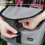 Baona BN-H013 Bolso de hombro para cámara Bolso de almacenamiento para lentes SLR, BN-H013 (Black) - Imagen 9