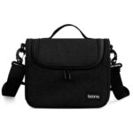 Baona BN-H011 Bolsa para cámara réflex digital Bolsa de hombro para almacenamiento de lentes, BN-H011 (Black)