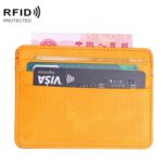 2 PCS KT1002 Función RFID Patrón de lagarto Portatarjetas bancarias PU Estuche para tarjetas de visita