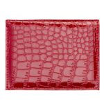 5 PCS PCVC1009 Cocodrilo Patrón PU Portatarjetas CDC Portadocumentos