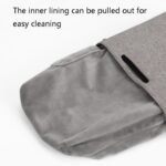 Baona impermeable Micro cámara SLR bolsa funda protectora bolsa con cordón, Medium Gray - Imagen 4