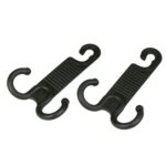 2 pares de ganchos invisibles resistentes para la parte trasera de la silla del coche, la instalación portátil no daña el gancho del coche, 2 Pairs Car Hook