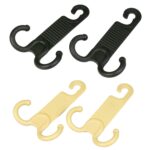 2 pares de ganchos invisibles resistentes para la parte trasera de la silla del coche, la instalación portátil no daña el gancho del coche, 2 Pairs Car Hook - Imagen 2