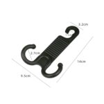2 pares de ganchos invisibles resistentes para la parte trasera de la silla del coche, la instalación portátil no daña el gancho del coche, 2 Pairs Car Hook - Imagen 3
