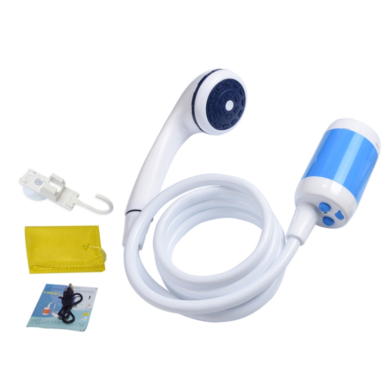 TBD0594643902.jpg LLT-ES01 Dispositivo de baño para acampar al aire libre con ducha eléctrica para mascotas, estilo:, Standard (Sky Blue) - Imagen 1
