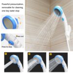 LLT-ES01 Dispositivo de baño para acampar al aire libre con ducha eléctrica para mascotas, estilo:, High Match (Pink) - Imagen 4