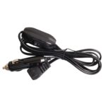 Compresor de coche línea de refrigerador 12/24V Semiconductor refrigerador cable de alimentación línea de encendedor de cigarrillos, With Switch 2m