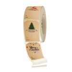 LG-210720-7050-008 Árbol de Navidad Etiqueta de papel Kraft Decoración navideña Etiqueta de regalo autoadhesiva, LG-210720-7050-008 - Imagen 2