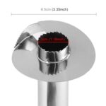 2 uds pelador de piña de acero inoxidable cortador de frutas herramientas de cocina, Pineapple Corer Slicer (Black handle) - Imagen 5