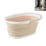 Cubo de limpieza de fregona rectangular para cubo de fregona plegable para el hogar