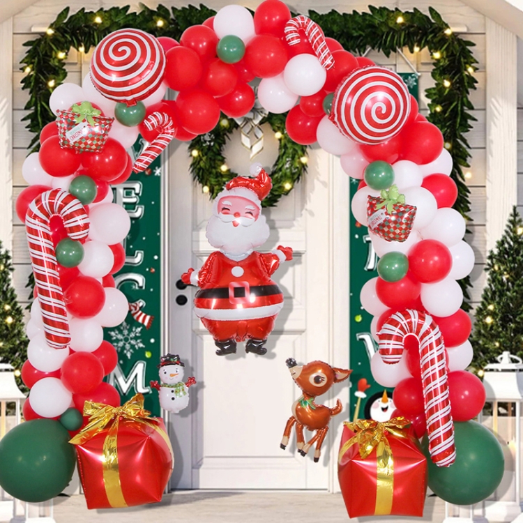 TBD0595470801.jpg Conjunto de globos de arco de decoración navideña, estilo:, Balloon Bhain 1 - Imagen 1