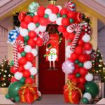 Conjunto de globos de arco de decoración navideña, estilo:, Set 4
