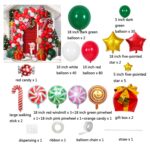 Conjunto de globos de arco de decoración navideña, estilo:, Set 5 - Imagen 2