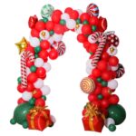 Conjunto de globos de arco de decoración navideña, estilo:, Set 7 - Imagen 3