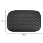 3 uds. De cuero para coche, reposabrazos central universal, almohadilla antideslizante para caja de reposabrazos, Universal - Imagen 3