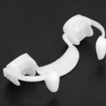 4 piezas de decoración de Halloween, dientes de vampiro, dientes de zombi retráctiles, embalaje:, OPP