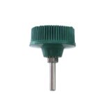 Cepillo de disco para taladro eléctrico Esmeril Desbarbado Pulido Cepillo de lijado de goma, Estilo:, 2 Inch Green