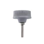 Cepillo de disco para taladro eléctrico Esmeril Desbarbado Pulido Cepillo de lijado de goma, Estilo:, 2 Inch White