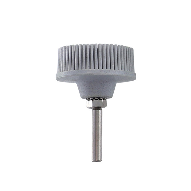 TBD0595702105.jpg Cepillo de disco para taladro eléctrico Esmeril Desbarbado Pulido Cepillo de lijado de goma, Estilo:, 2 Inch White - Imagen 1