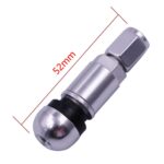 10 juegos de boquillas de aire para neumáticos de coche, cubo de neumático de vacío de aleación de aluminio, núcleo de válvula de neumático de coche, tipo Universal a prueba de explosiones, 10 Sets - Imagen 3