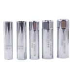 2 piezas de llave de manga de bujía de coche, herramienta de desmontaje de llamas finas, especificación:, 14mm (Shrapnel) - Imagen 2