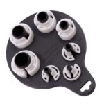 Herramienta de reparación de aire acondicionado de automóvil desmontado dedicado Tracheer de 4 piezas, 7 In 1 Air Conditioning Repair Tool