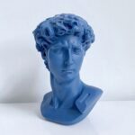 Accesorios para fotos de adorno de fondo de estudio, Blue Plaster