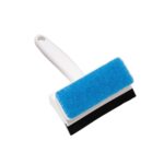 10 PCS 2 en 1 Cepillo de limpieza de vidrio de ventana Limpiaparabrisas de limpieza de cepillo de ventana de recolección de polvo