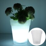 Luz LED solar para maceta, luz para jardín, luz luminosa para maceta, luz para césped, luz decorativa de Navidad