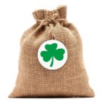 Etiqueta engomada de la decoración del bolso del empaquetado del evento de la fiesta del trébol de 5 piezas, Clover Sticker - Imagen 4