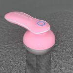 Recortador de bolas de pelo recargable pompón de afeitar, Pink Three-blade Knife Head