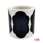 5 uds. Pegatina de PVC para pizarra con forma especial, pegatina marcadora de tarro regrabable, 35x55mm - Imagen 2