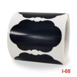 5 uds. Pegatina de PVC para pizarra con forma especial, pegatina marcadora de tarro regrabable, 35x55mm - Imagen 3