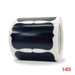 Etiqueta engomada de la botella de vino de la pizarra impermeable del PVC de la forma especial de 5 PCS, 55x35mm - Imagen 2